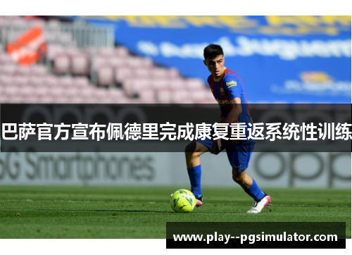 巴萨官方宣布佩德里完成康复重返系统性训练