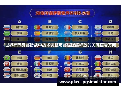 世界杯热身赛备战中战术调整与赛程提醒释放的关键信号方向 世界杯热身赛备战中战术调整与赛程提醒释放的关键信号方向
